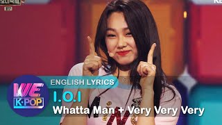 [2K] I.O.I(아이오아이) -  Whatta Man + Very Very Very [The 2016 KBS Song Festival \/ ENG \/ 2016.12.29]