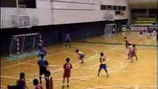 2008年ハンドボール中学新人戦岐阜県大会女子準決勝後半１