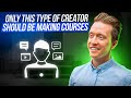 10m education business  building creator courses  the art of selling online courses