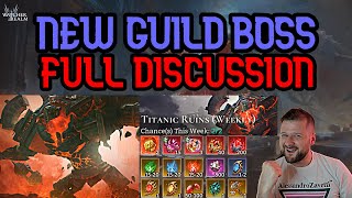 New Weekly Guild Boss Semrah Titanic Ruins Test Server Content - Watcher of Realms