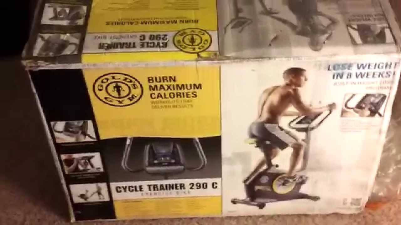 gold's gym cycle trainer 290c