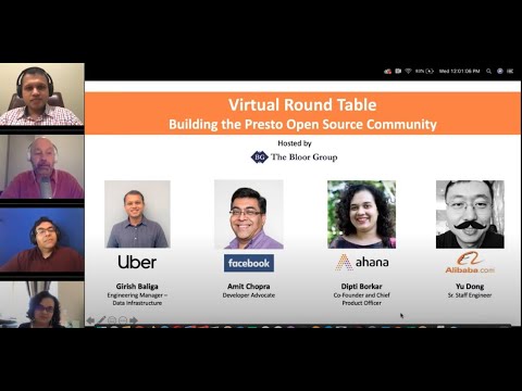 Building the Presto Open Source Community – Ahana Round Table