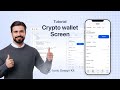 How to Create a Crypto Wallet Screen | Ionic Design Kit