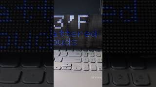 Coded my own matrix display live dashboard #shortsvideos