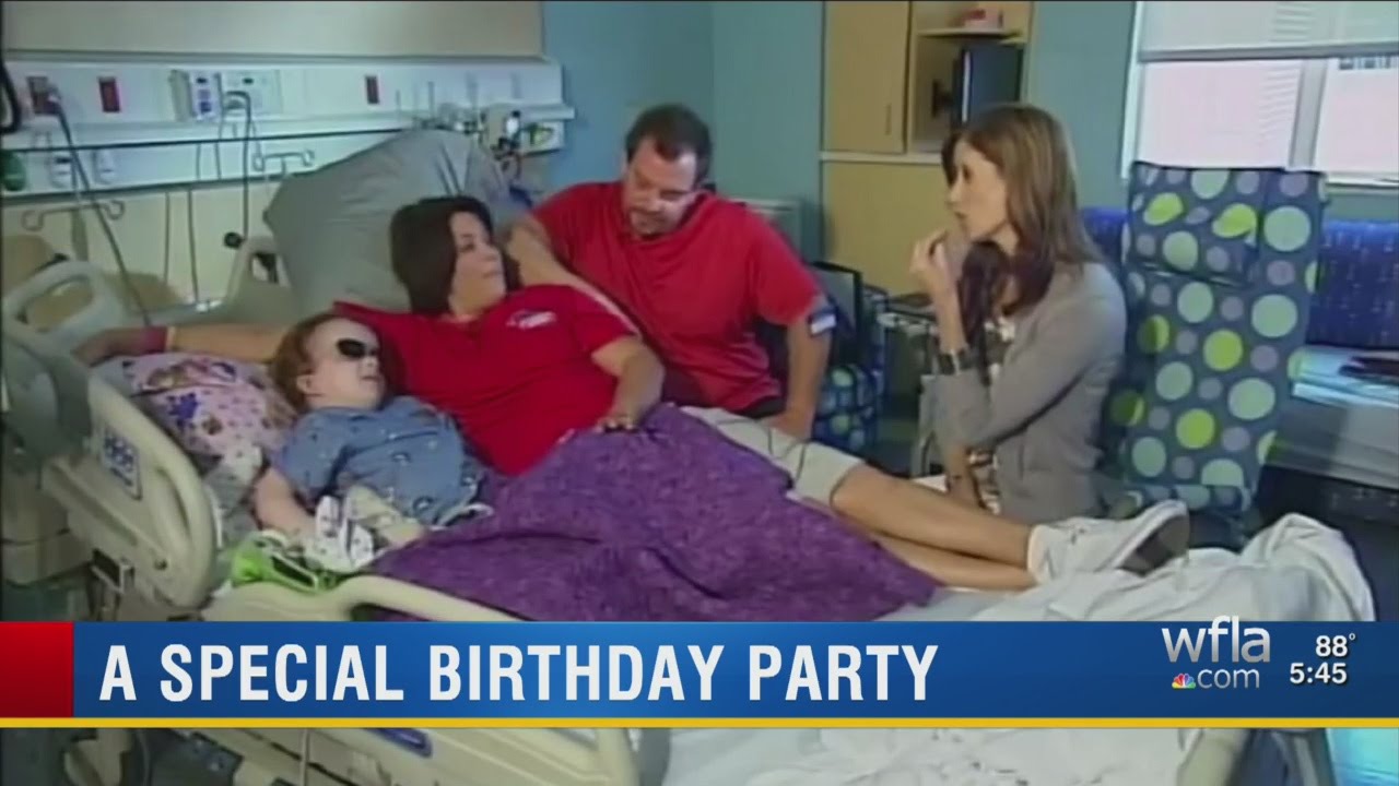Sarasota County deputies surprise special needs girl at birthday party