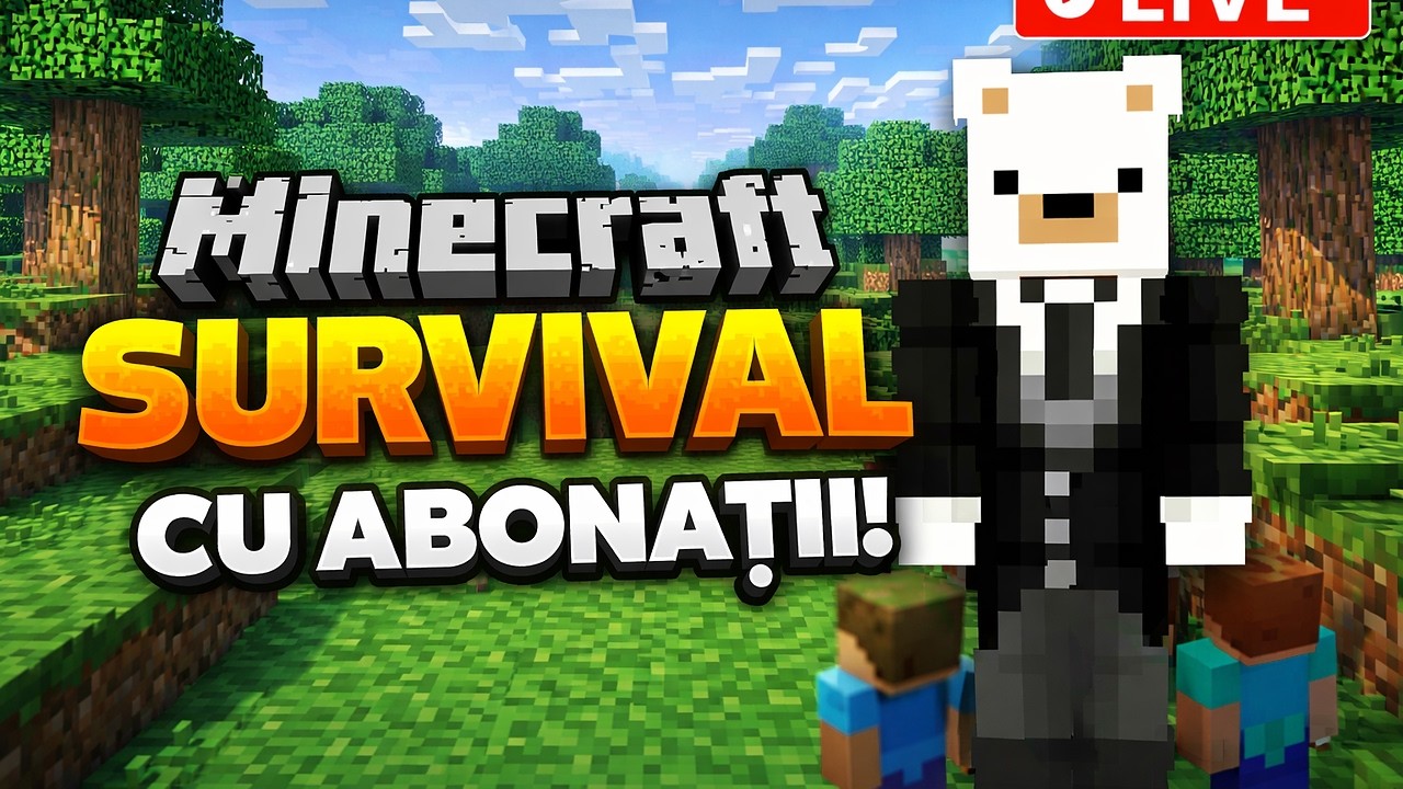 Minecraft Fara Bani 🔴 LIVE! 🎮 MINECRAFT CU ABONAȚII (VERSIUNEA NOUĂ) - YouTube