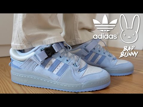 These Need To Be Talked About - Bad Bunny Adidas Forum Low Blue Tint Review x On Feet