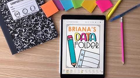 Student Data Folders - Digital and Printable