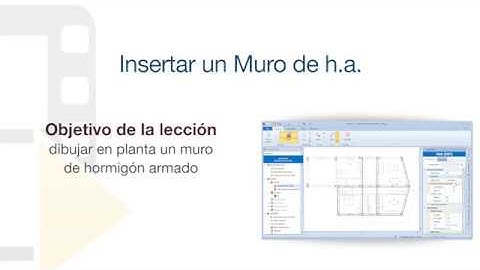 Tutorial de EdiLus - Insertar un Muro de hormigon armado - ACCA software
