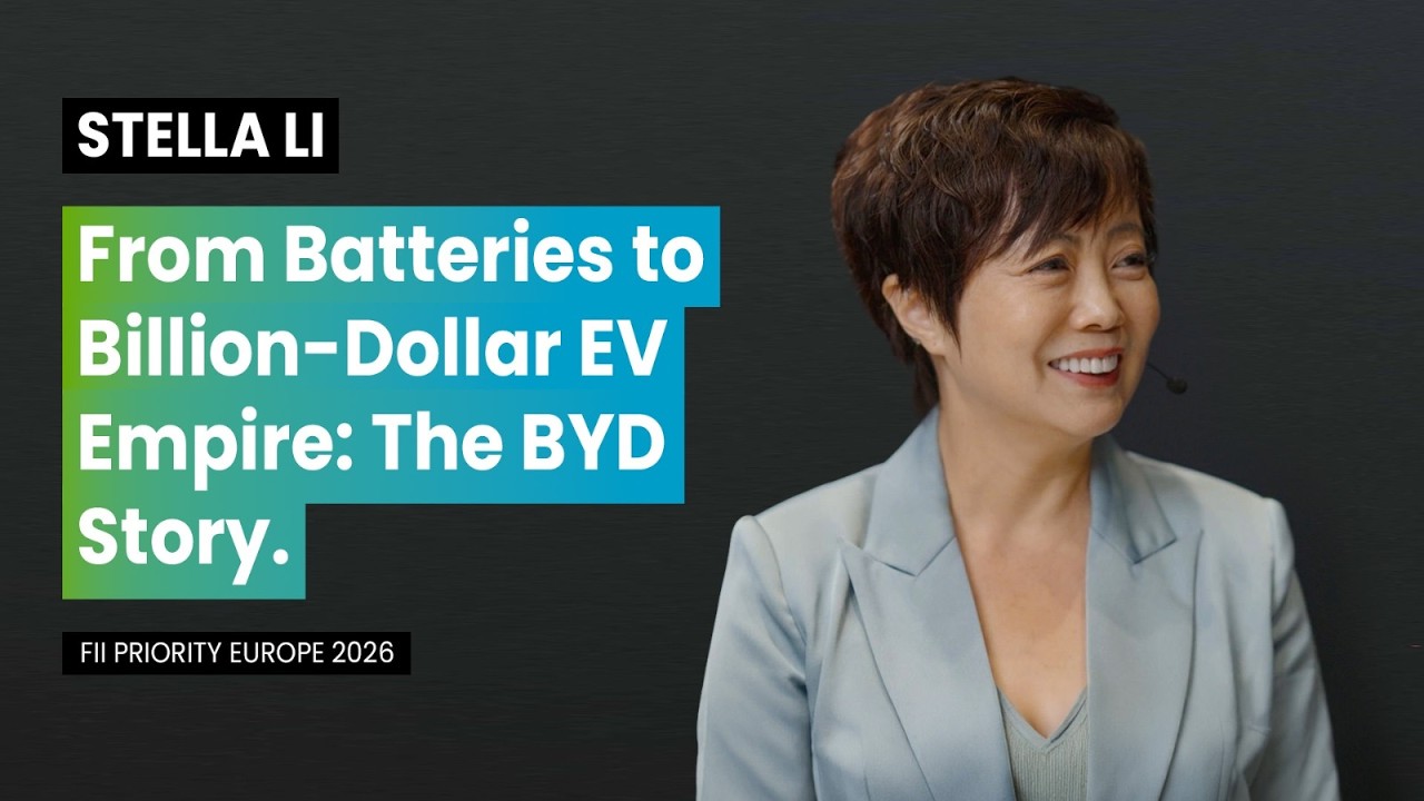 Stella Li, Executive Vice President, BYD | FII TV
