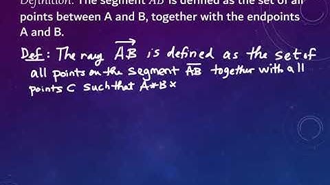 Euclidean Geometry (part 1)