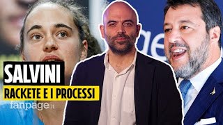 Roberto Saviano: "Salvini scappa da processo contro Carola Rackete, sa che sarebbe stato condannato"