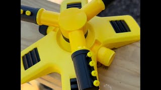 Temu review lawn sprinkler
