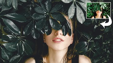 Photoshop Tutorial : How to create dark moody green effect in photoshop