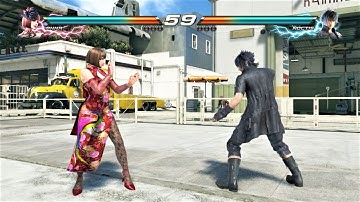 Anna Williams vs Final Fantasy Noctis (Hardest AI) - Tekken 7 Arcade Mode