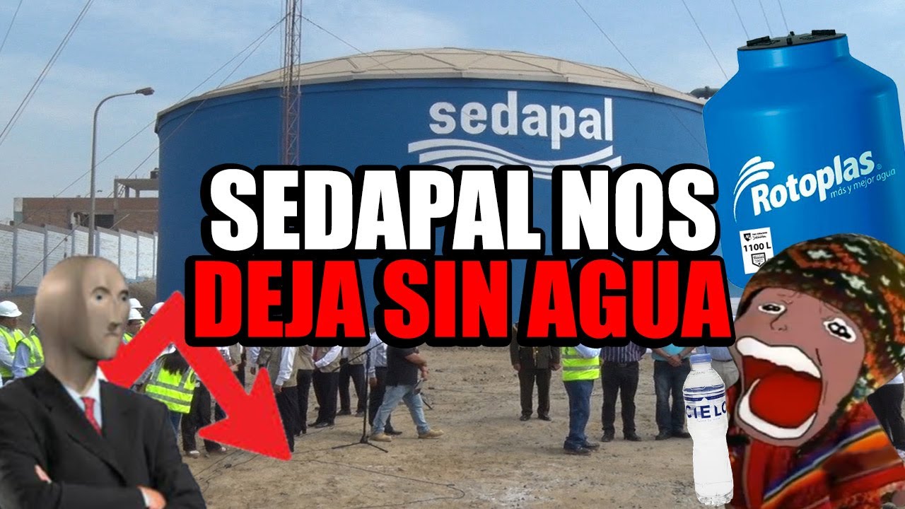 LIMA SIN AGUA 😭 | Gracias Sedapal #peru #sedapal - YouTube