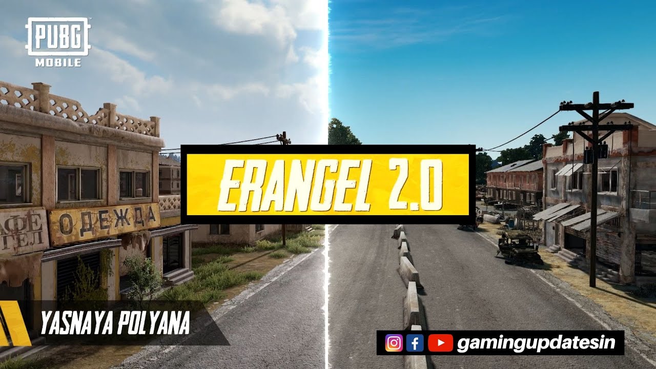 Pubg Mobile | Erangel 2.0 | Coming Soon