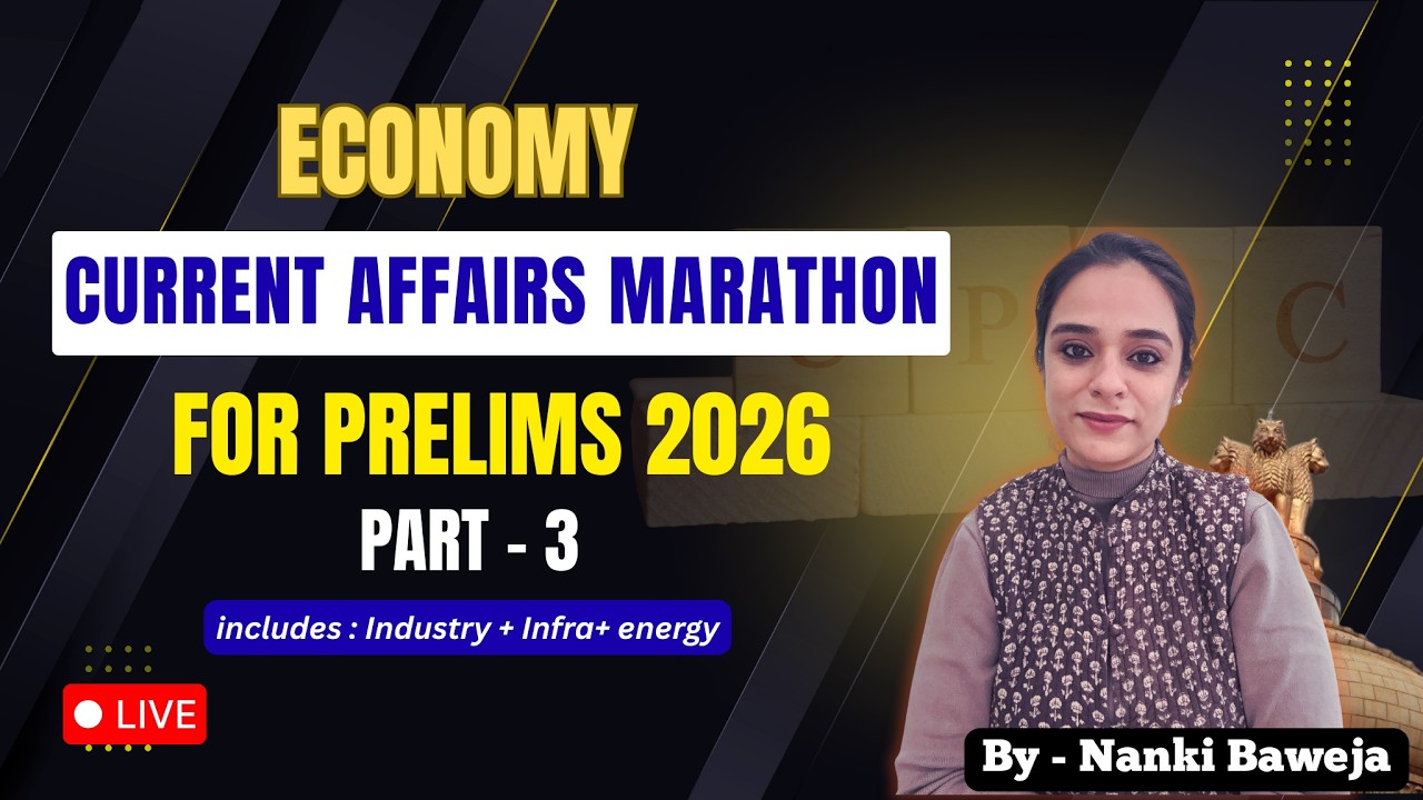 PT 365 Economy Marathon for UPSC Prelims 2026 Part 3  #pt365economy