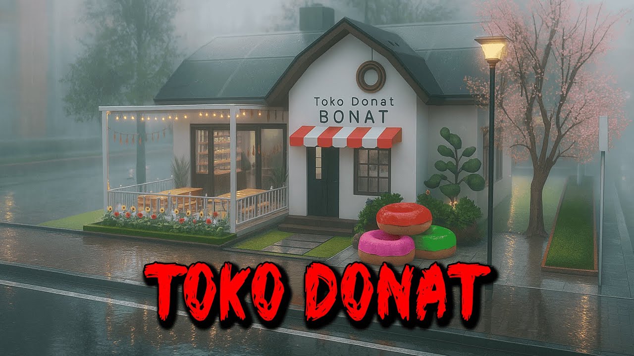 TOKO DONAT || HORROR MOVIE SAKURA SCHOOL SIMULATOR
