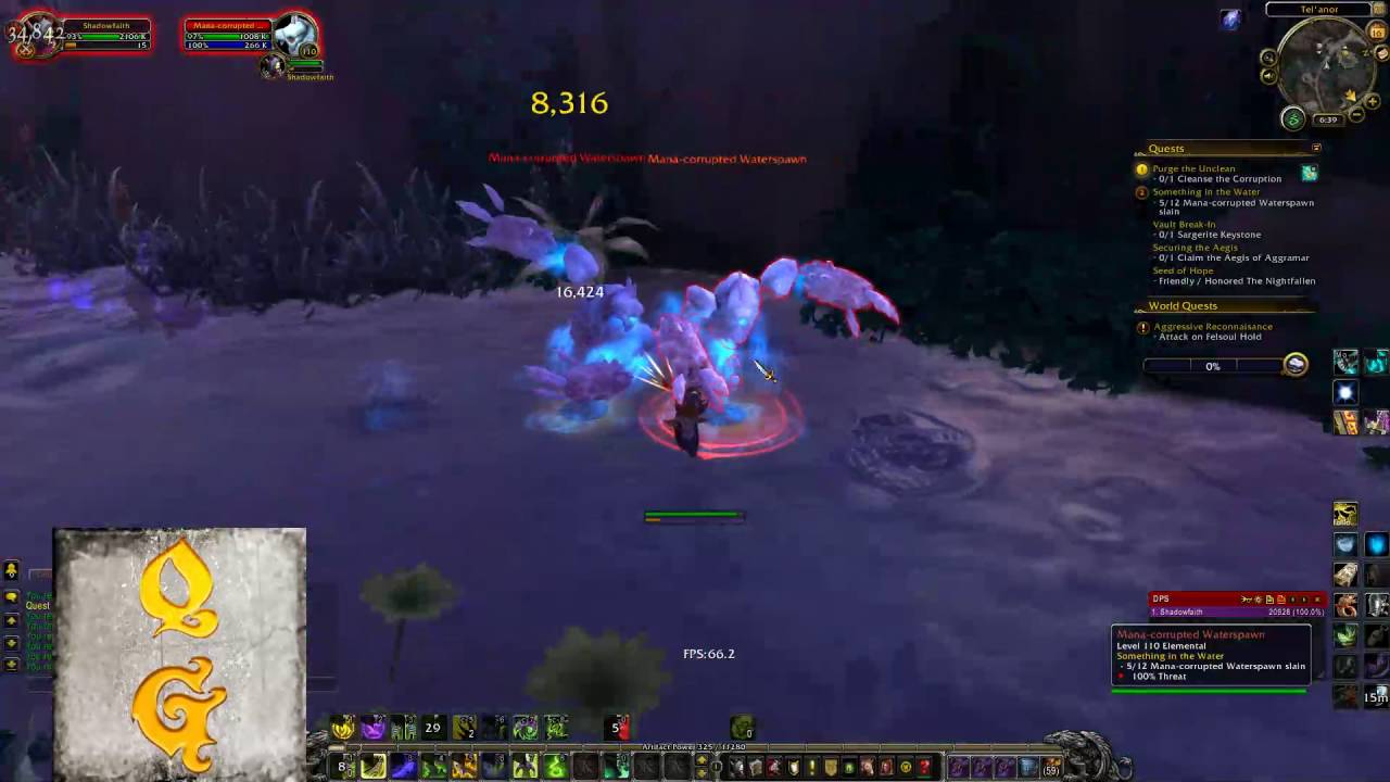 World Of Warcraft Legion Something in the Water, Purge the