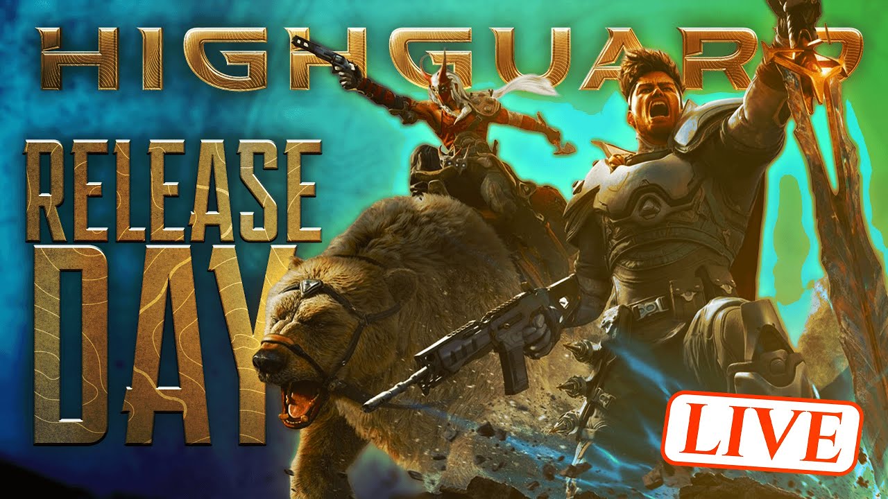 🔴 LIVE -  HIGHGUARD LAUNCH DAY CHAOS (NEW FPS)