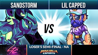 Sandstorm vs Lil Capped - Losers Semi-Final - Low Tier City 2020 - 1v1 NA