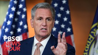 WATCH LIVE: House Minority Leader Kevin McCarthy holds weekly news briefing