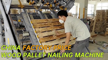 ZZCHRYSO China Factory Price Wood Pallet Nailing Machine For Sale With High Efficiency