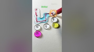 Trò chơi nối các giọt nước từ 1 đến 10 theo thứ tự 🙃 #iqtest #games #shorts #funny