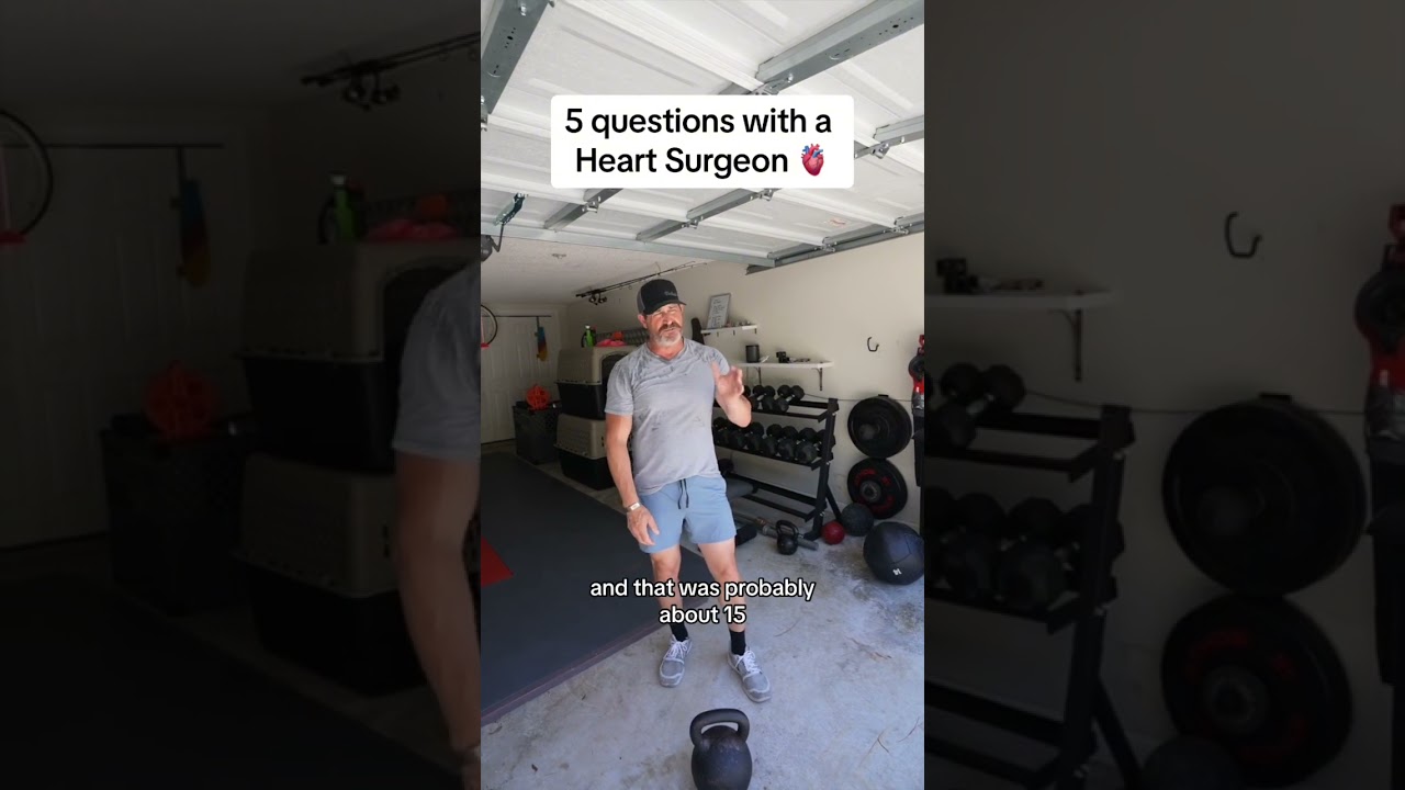 5 questions with a Heart Surgeon 🫀 