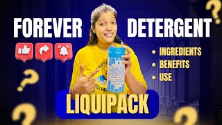 Forever Detergent Liquipack : LIVE REVIEWS ,BENEFITS AND USE | Ankitaa Singh | FLP India screenshot 2