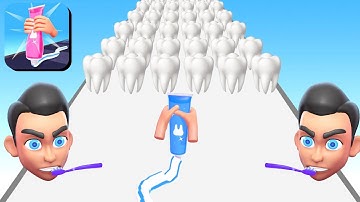 Toothpaste Run - All Levels Gameplay Android,ios game Mobile Game (Levels 8)