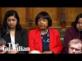 Diane abbott snubbed by speaker in pmqs debate on remarks about her