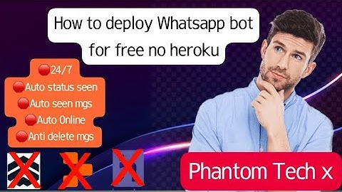 How to Deploy Whatsapp bot using Termux free Deployment no heroku needed/no koyeb/24/7 2024/25