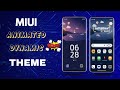 Dynamic Animated MIUI Theme 2025 🔥 | Auto Morning to Night Wallpaper &amp; Lock Screen #miuithemes 