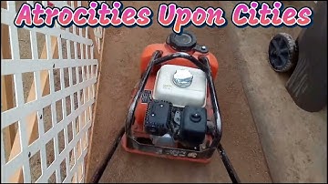 Compacting Decomposed Granite | Using Plate Compactor