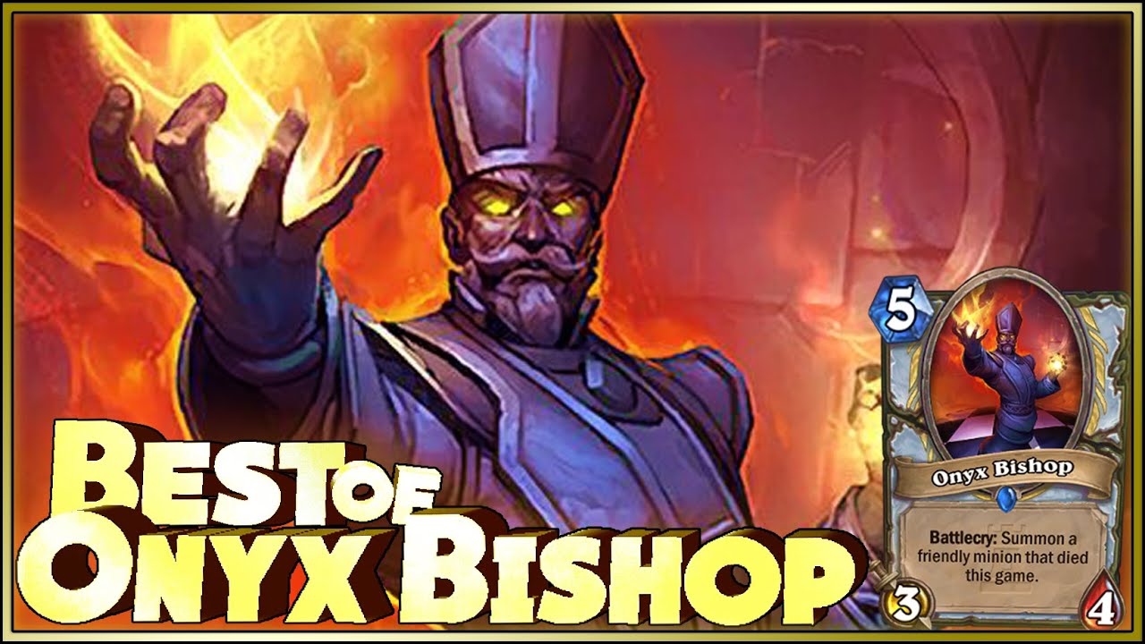 Hearthstone Best of Onyx Bishop - Funny and lucky Rng Moments