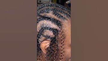Crochet braid technique to reduce knots along the perimeter.Do you want to try it? Ft.iqueenla Hair
