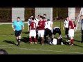 Kelty hearts v linlithgow rose  260211  potential leg breaker