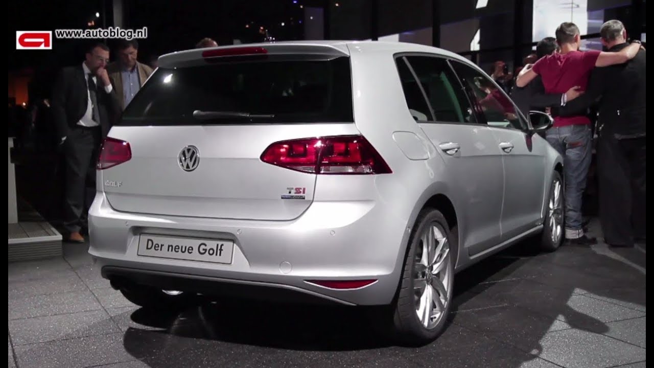 Unveiling of the new Volkswagen Golf VII (2012) 