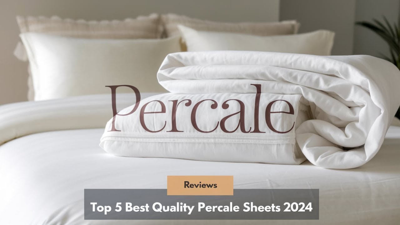 Top 5 Best Quality Percale Sheets On Amazon Reviews of 2024 - YouTube