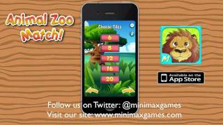 Animal Zoo Match for iPhone / iPad by Minimax Games screenshot 4
