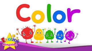 Kids vocabulary  Color  color mixing  rainbow colors  English educational video