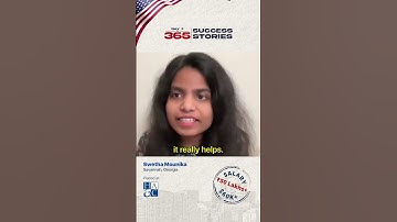Swetha | #Day3 of #365Days365SuccessStories ft. Miles Alumni & the American Dream | #season4