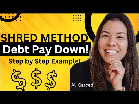 Shred Method? PAY DOWN DEBT strategies you can use today! - YouTube Shred Method? PAY DOWN DEBT strategies you can use today! - YouTube