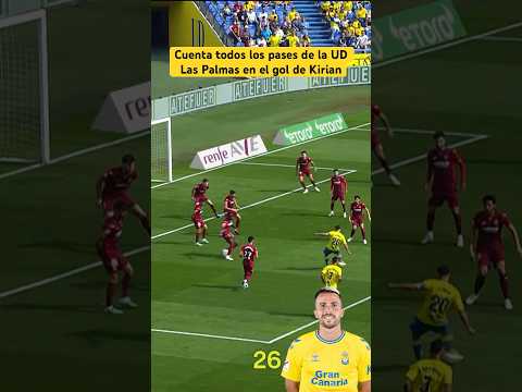 26 passes, 1 ‘GOLAZO’ ⚽️ #UDLasPalmas