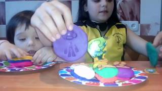 Surprise Eggs Fixiki Play-Doh Киндер Сюрприз Фиксики новинка 2017 Киндер Surprise tube #1 новинка