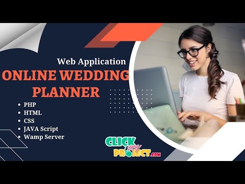 PHP Web Application Projects - Online Wedding Planner - ClickMyProject