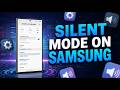 How to Turn on Silent Mode on Samsung Phone | Easy Guide