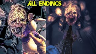 Amnesia: The Bunker - ALL ENDINGS (True Ending &amp; Escape Ending) 2023